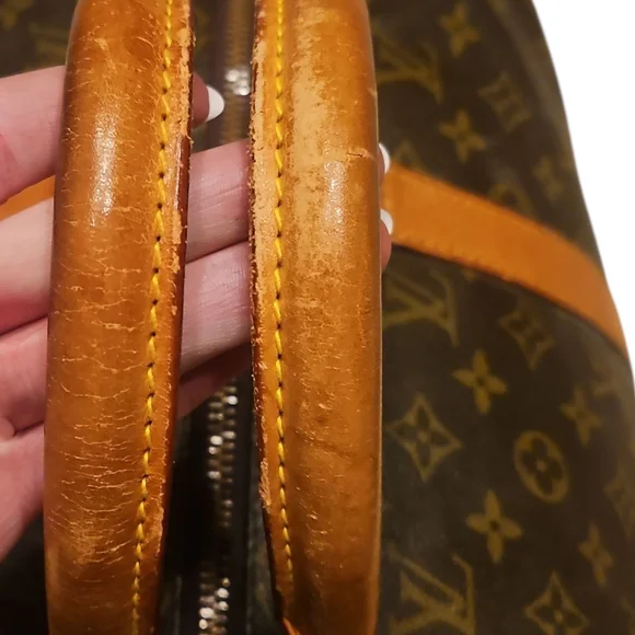 ❤️Louis Vuitton 50 Vintage Brown Monogram Duffel Inckudes lock/key/dust Bag.❤️ - Picture 12 of 16
